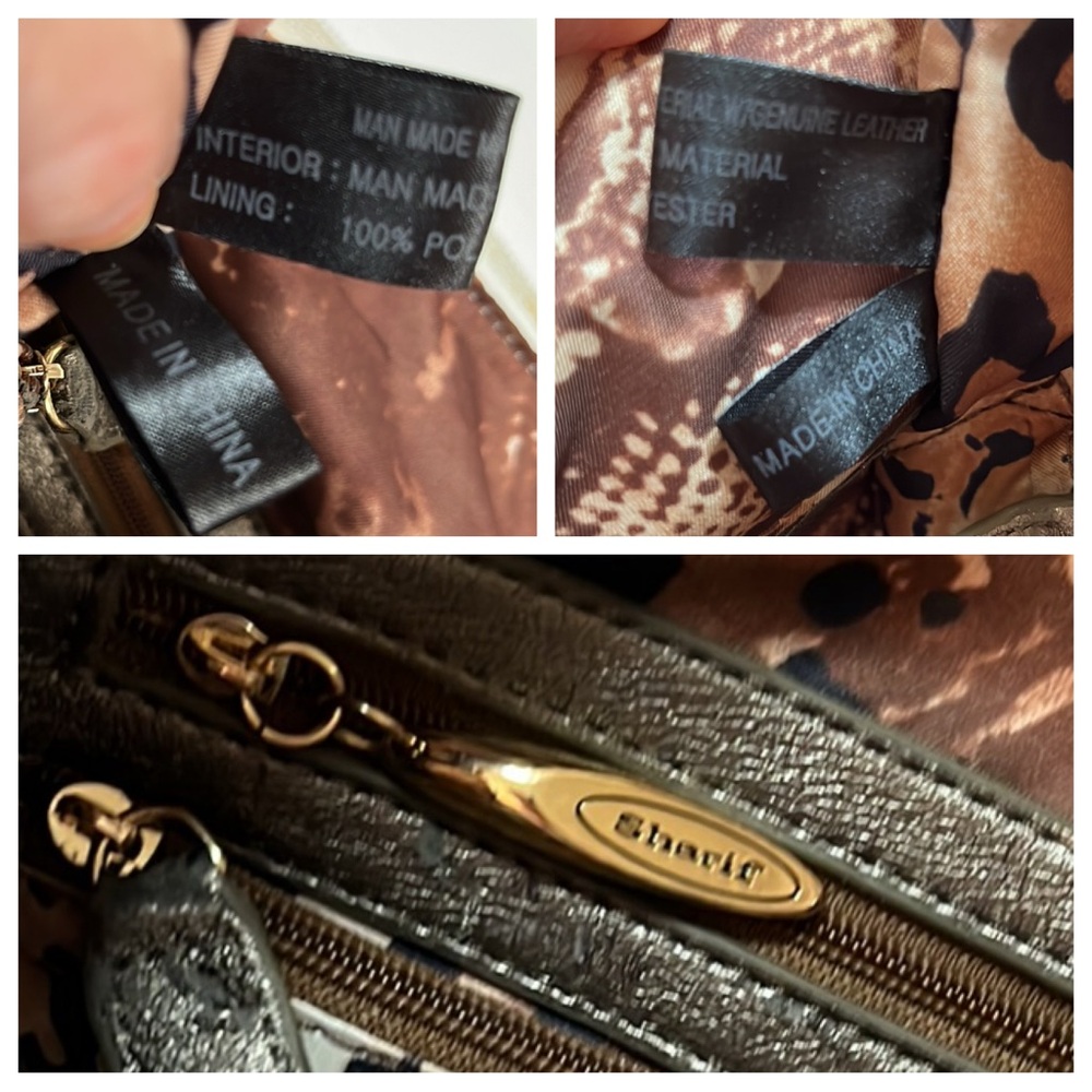 Sharif RARE Floral Sequin Leather Tassel Shoulder Crossbody Bag NWT MSRP $459 - Picture 15 of 16
